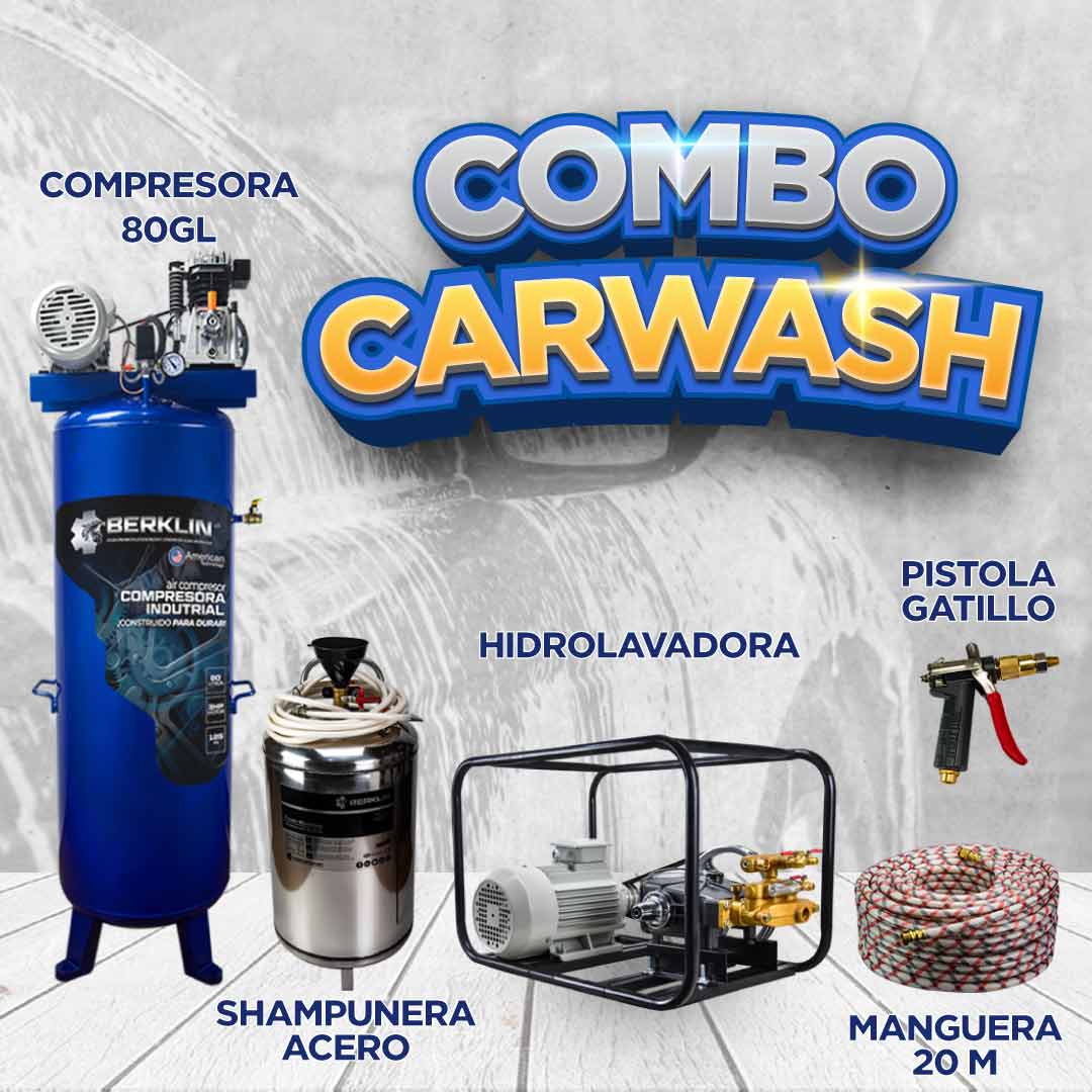 COMBO CAR WASH TRIFASICO 3HP 30B21