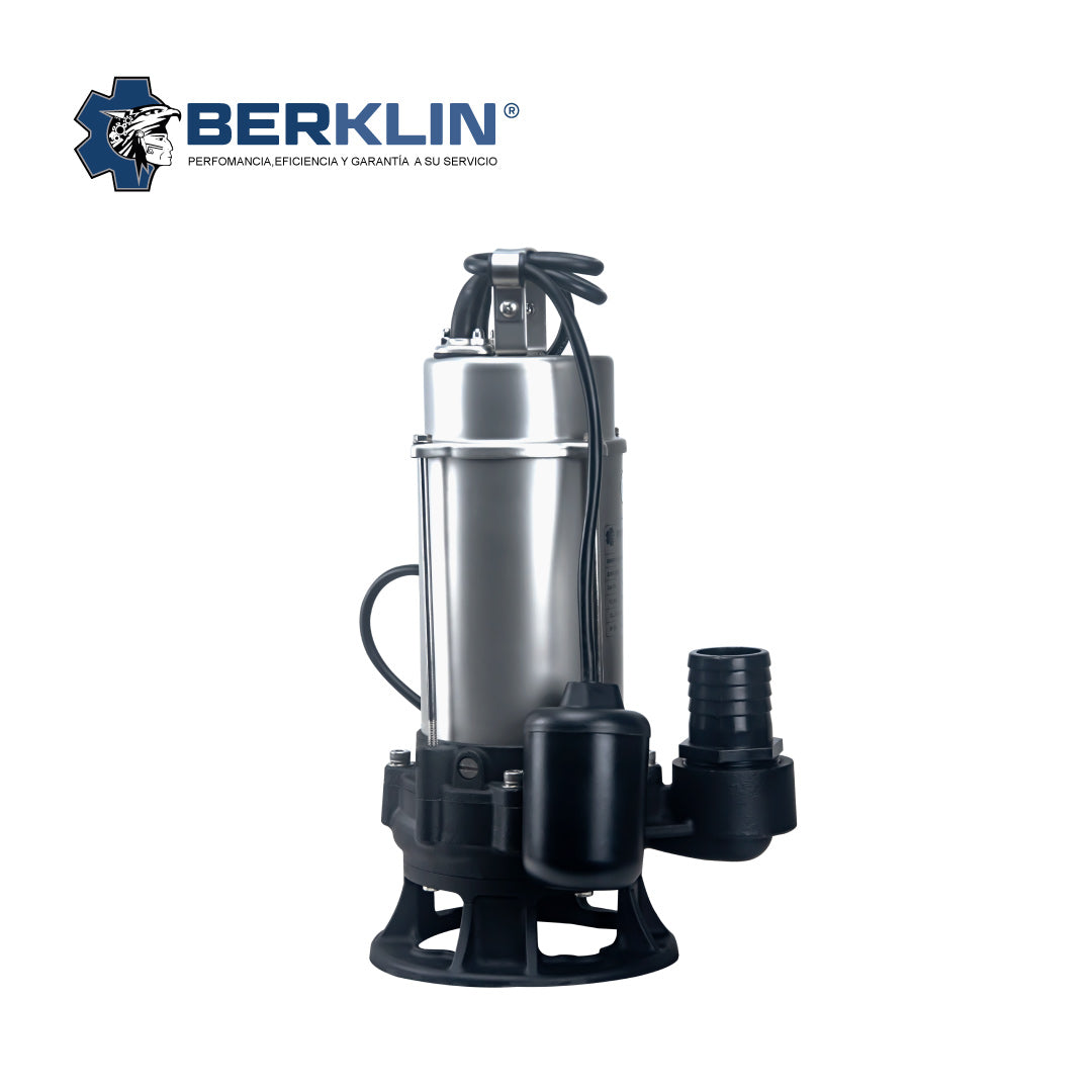 BOMBA SUMERGIBLE DE 2HP PARA AGUA SUCIA