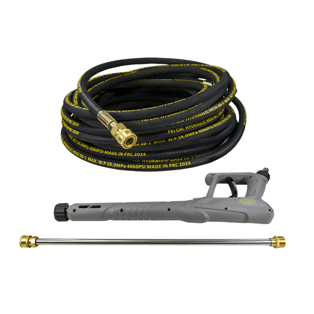 HIDROLAVADORA DE ALTA PRESIÓN CON MOTOR MONOFÁSICO DE 3.3HP - 1750PSI