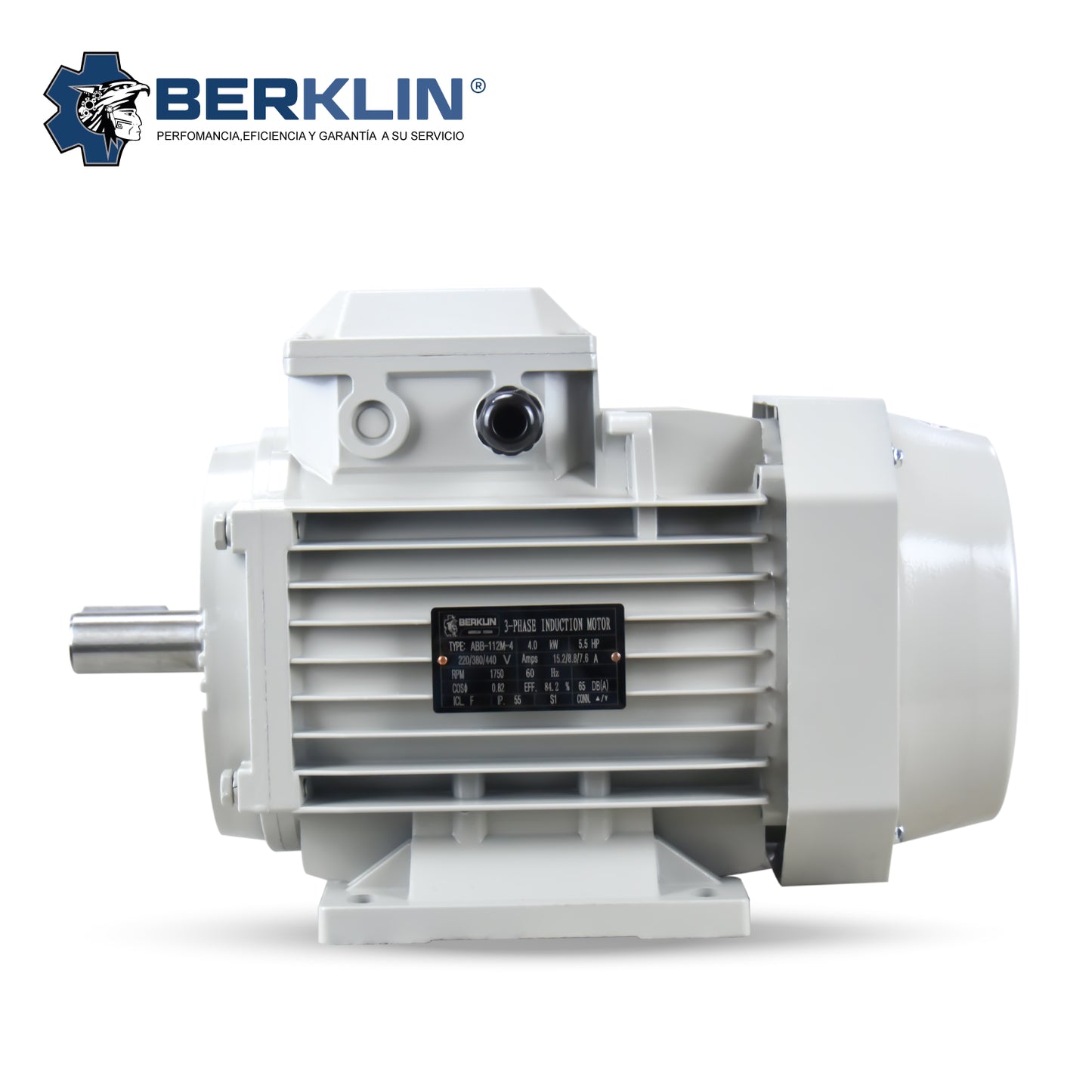 MOTOR ELECTRICO ABB TRIFÁSICO DE 5.5HP 220V/380V /440V 1750RPM