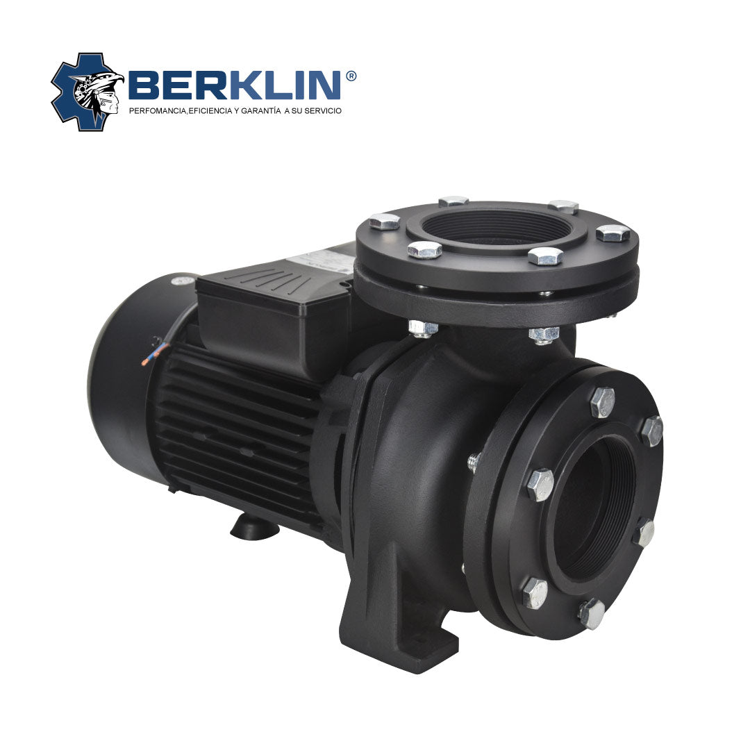 ELECTROBOMBA DE 5HP TRIFASICO CON BRIDA DE 4X4 220V