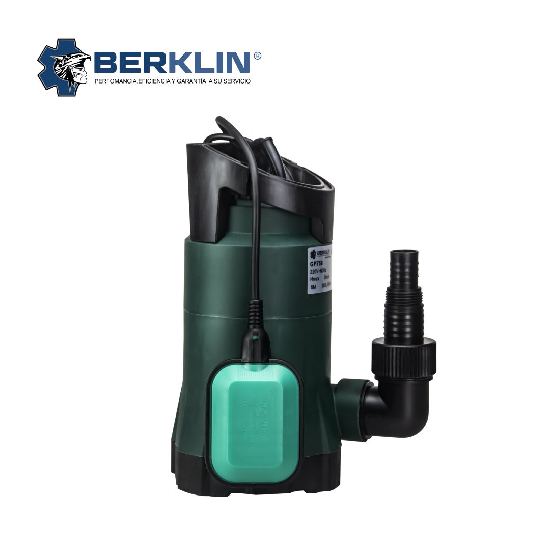 BOMBA DE AGUA SUMERGIBLE PARA ACHIQUE DE 1 HP