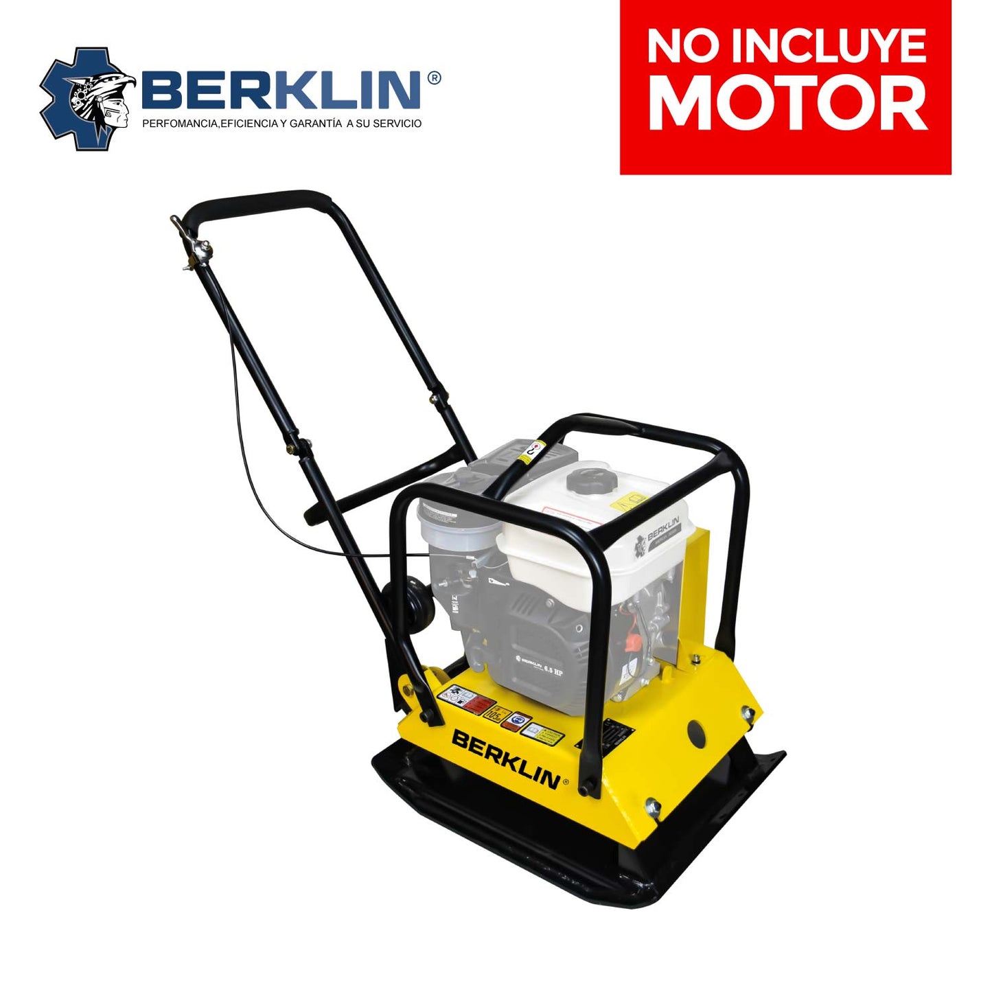 PLANCHA COMPACTADORA BERKLIN SIN MOTOR