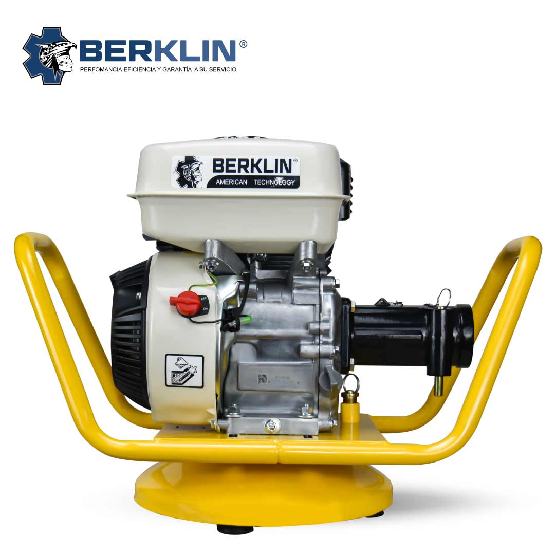 VIBRADORA DE CONCRETO CON MOTOR BERKLIN 6.5hp