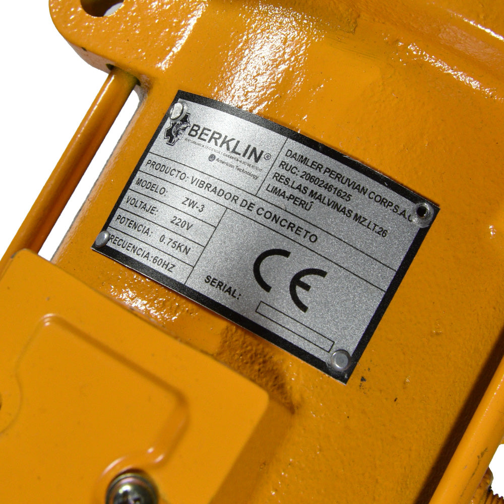 MOTOVIBRADORA 0.75KW 220V (ZW-3)