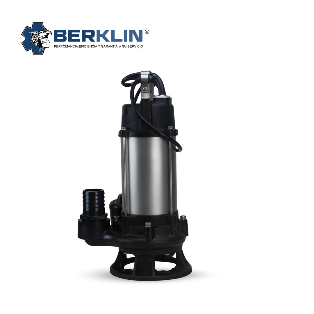 BOMBA SUMERGIBLE DE 1.5HP PARA AGUA SUCIA