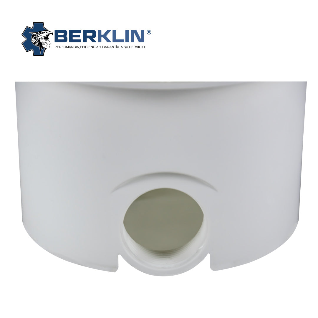 SUMIDERO DE FONDO CON BASE DE 8"