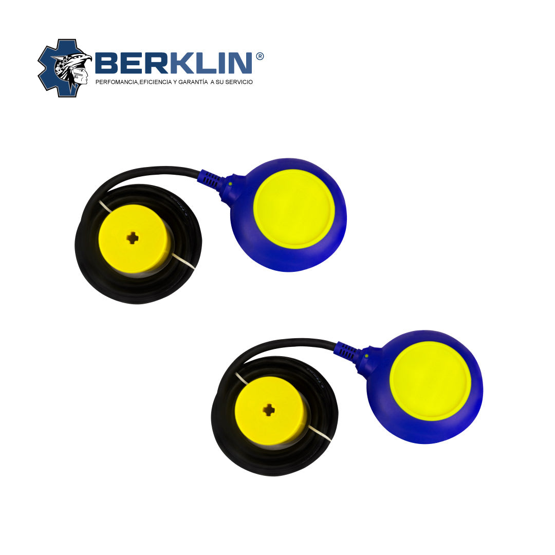 PACK DOS ELECTRONIVELES PARA BOMBA DE AGUA CON CABLE DE 3 METROS