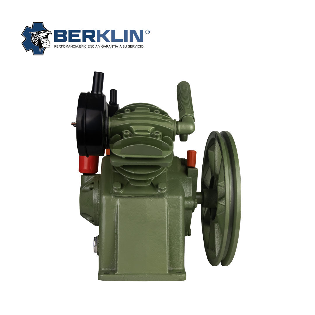 CABEZAL DE AIRE 2HP 8BAR 2 PISTONES