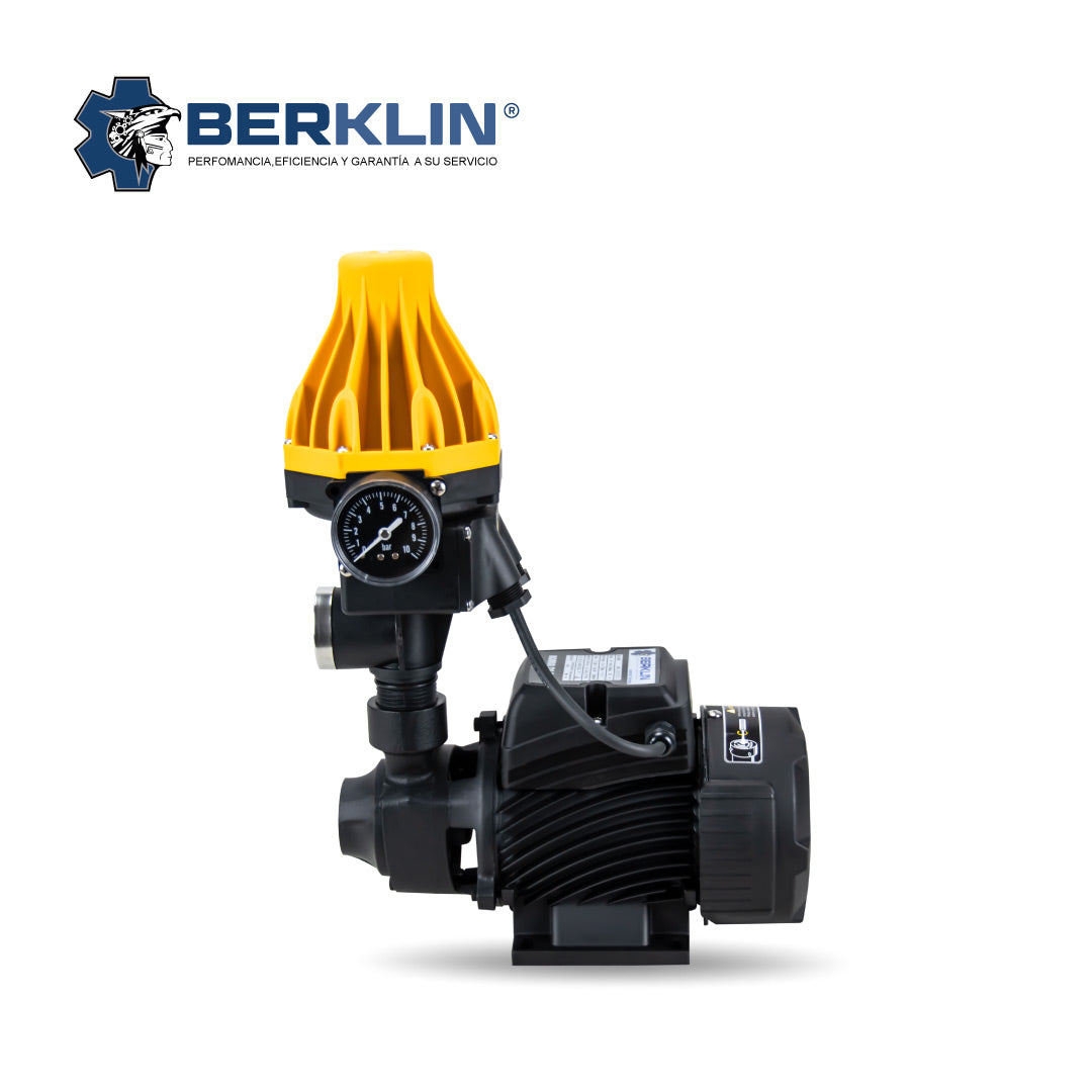 QB60-10-24LE PRESURIZADOR LINEAL PERIFERICA DE 0.5HP CON TANQUE ESFERICO DE 24LT