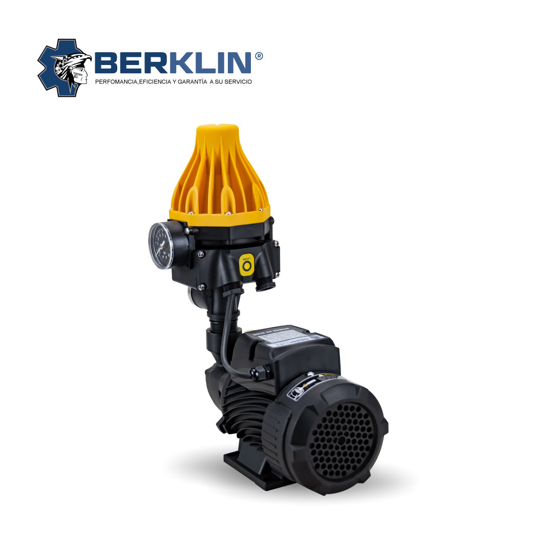 QB80-10-24LE PRESURIZADOR LINEAL PERIFERICA DE 1HP CON TANQUE ESFERICO DE 24LT