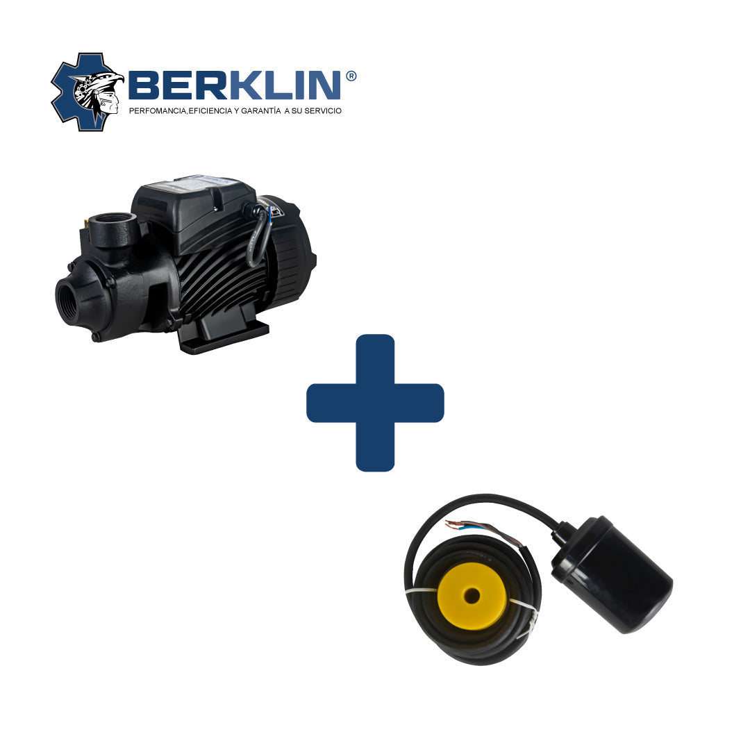 BOMBA PERIFERICA DE 0.5HP CON ELECTRONIVEL