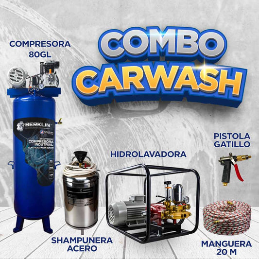 COMBO CAR WASH  TRIFASICO 3HP 30E11