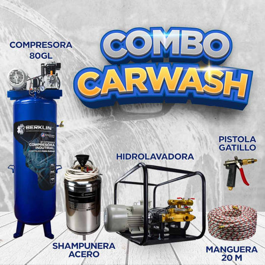 COMBO CAR WASH  MONOFASICO 3HP 30B21