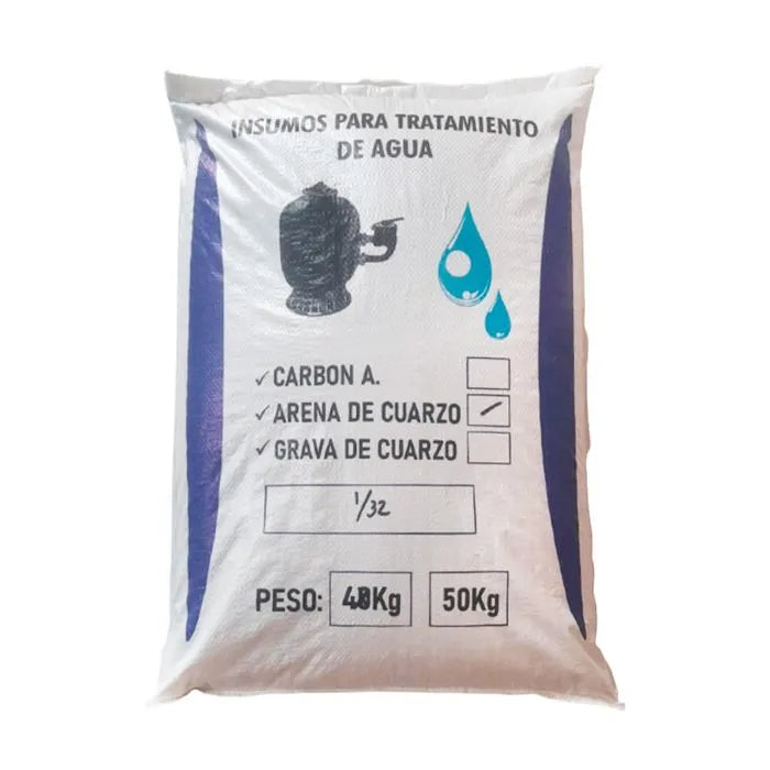 SACO DE ARENA CUARZO DE 40KG