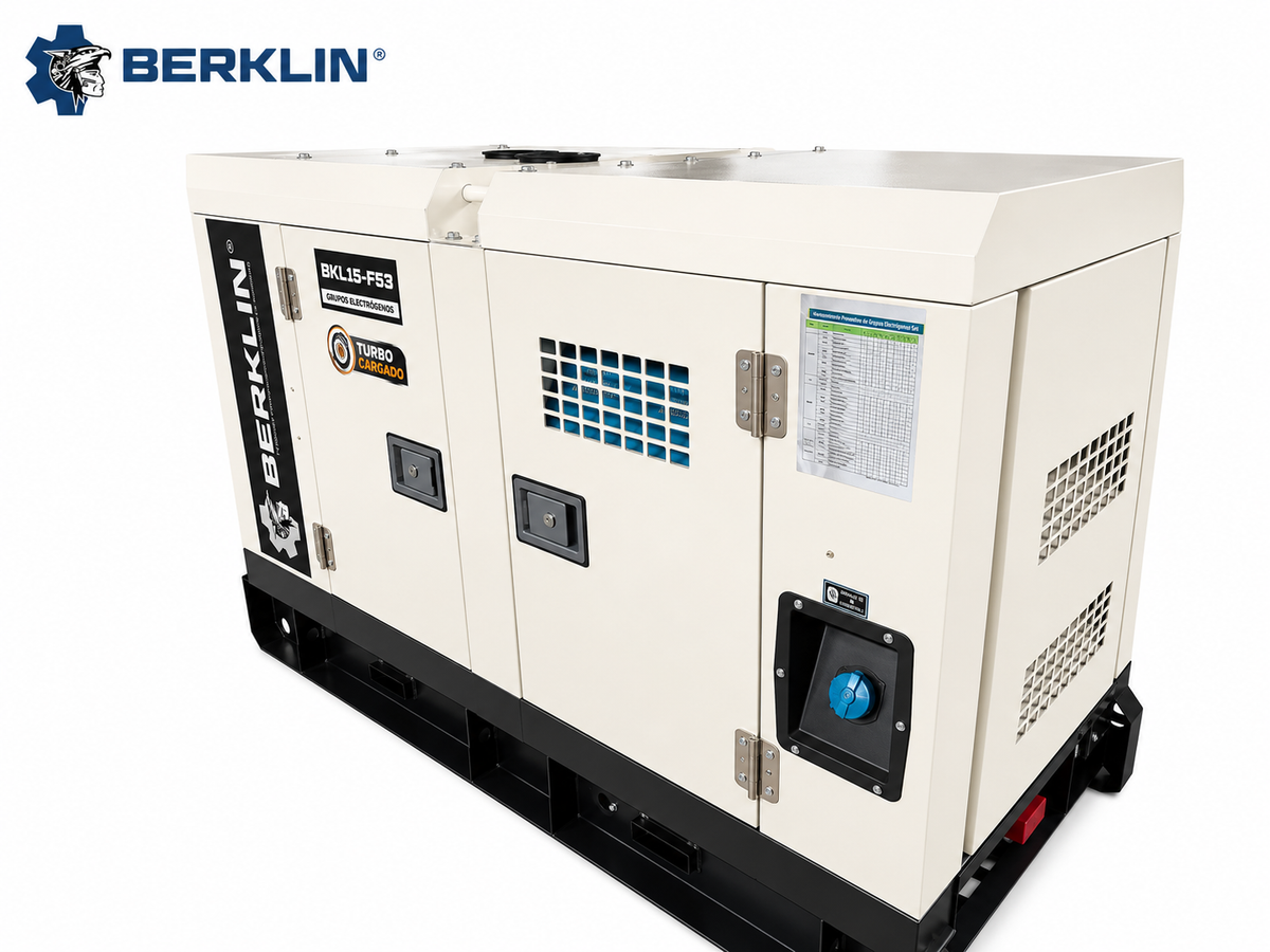 GRUPO ELECTRÓGENO DIESEL DE 15KW TRIFÁSICO 220V/380V/440V