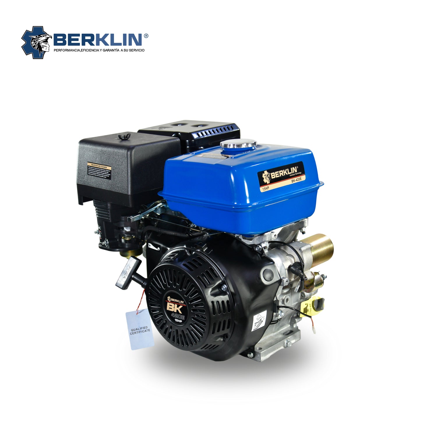MOTOR GASOLINERO DE 15HP CON ARRANQUE ELÉCTRICO
