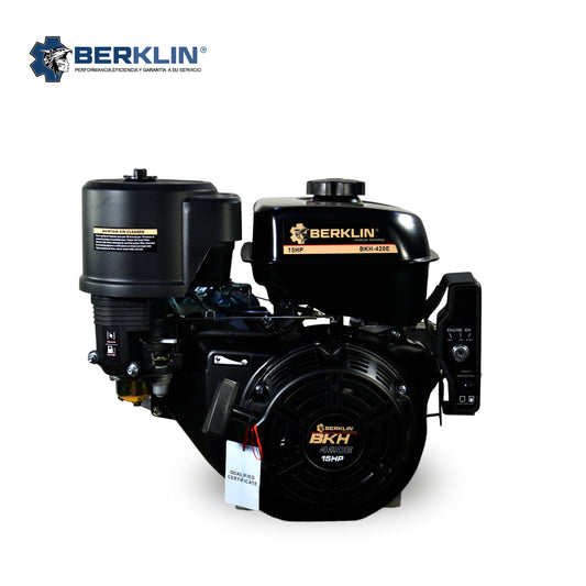 MOTOR GASOLINERO DE 15HP CON ARRANQUE ELECTRICO MODELO BKH420E