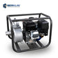 MOTOBOMBA CON MOTOR GASOLINERO 6.5HP DE 2X2"