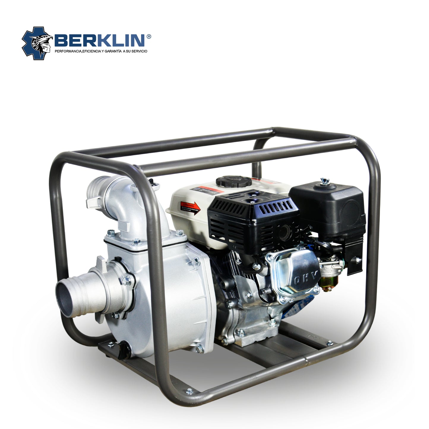 MOTOBOMBA CON MOTOR GASOLINERO 6.5HP DE 3X3"