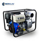 MOTOBOMBA CON MOTOR GASOLINERO 13HP DE 4X4"
