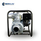 MOTOBOMBA CON MOTOR GASOLINERO 13HP DE 4X4"