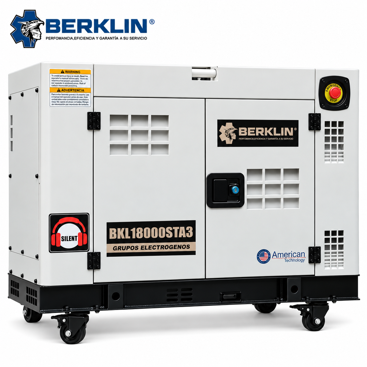 GRUPO ELECTRÓGENO DIESEL BKL18000STA3
