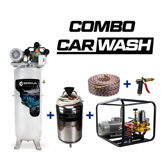 COMBO CAR WASH  TRIFASICO (MOTOR 3HP CABEZAL 4HP) 30E11