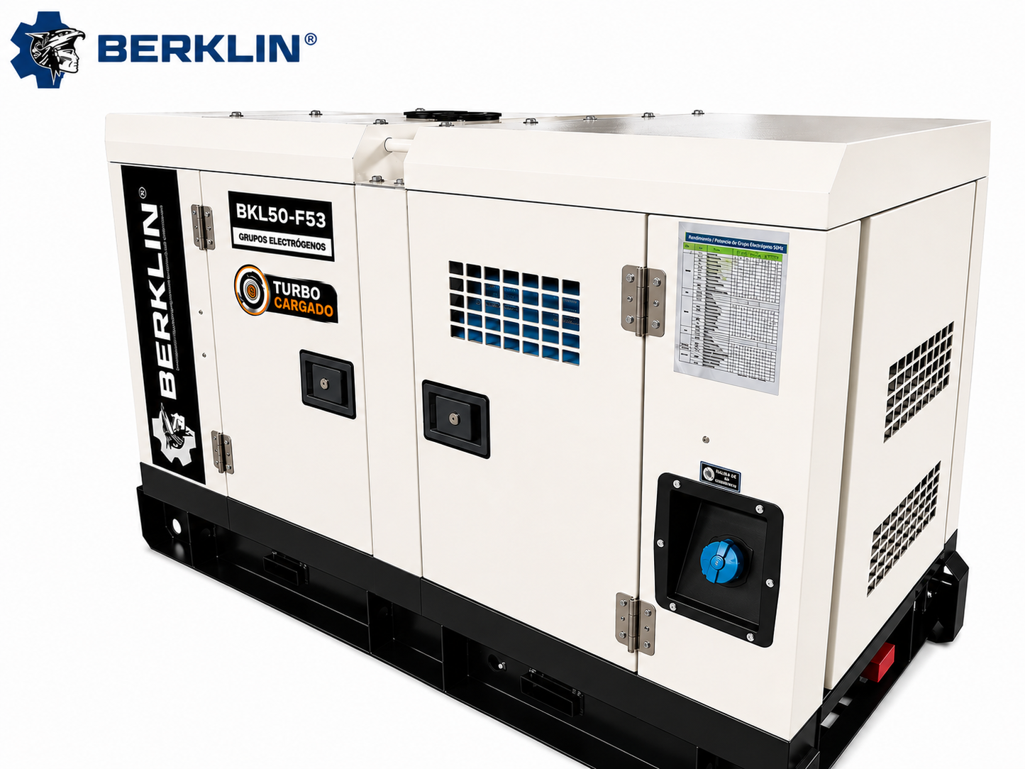 GRUPO ELECTRÓGENO DIESEL DE 50KW TRIFÁSICO 220V/380V/440V