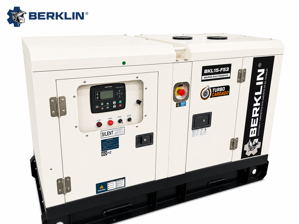 GRUPO ELECTRÓGENO DIESEL DE 15KW TRIFÁSICO 220V/380V/440V
