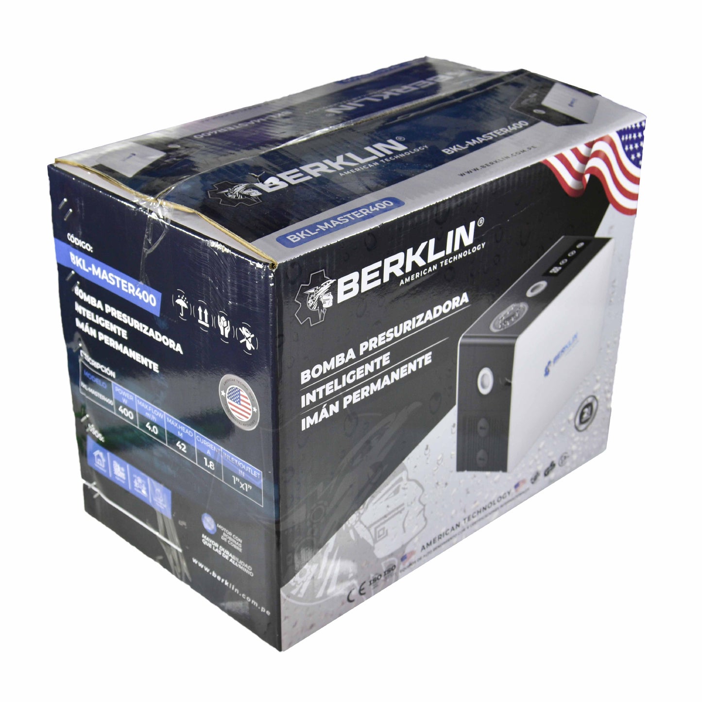 BOMBA DE AGUA PRESURIZADORA INTELIGENTE DE 400W