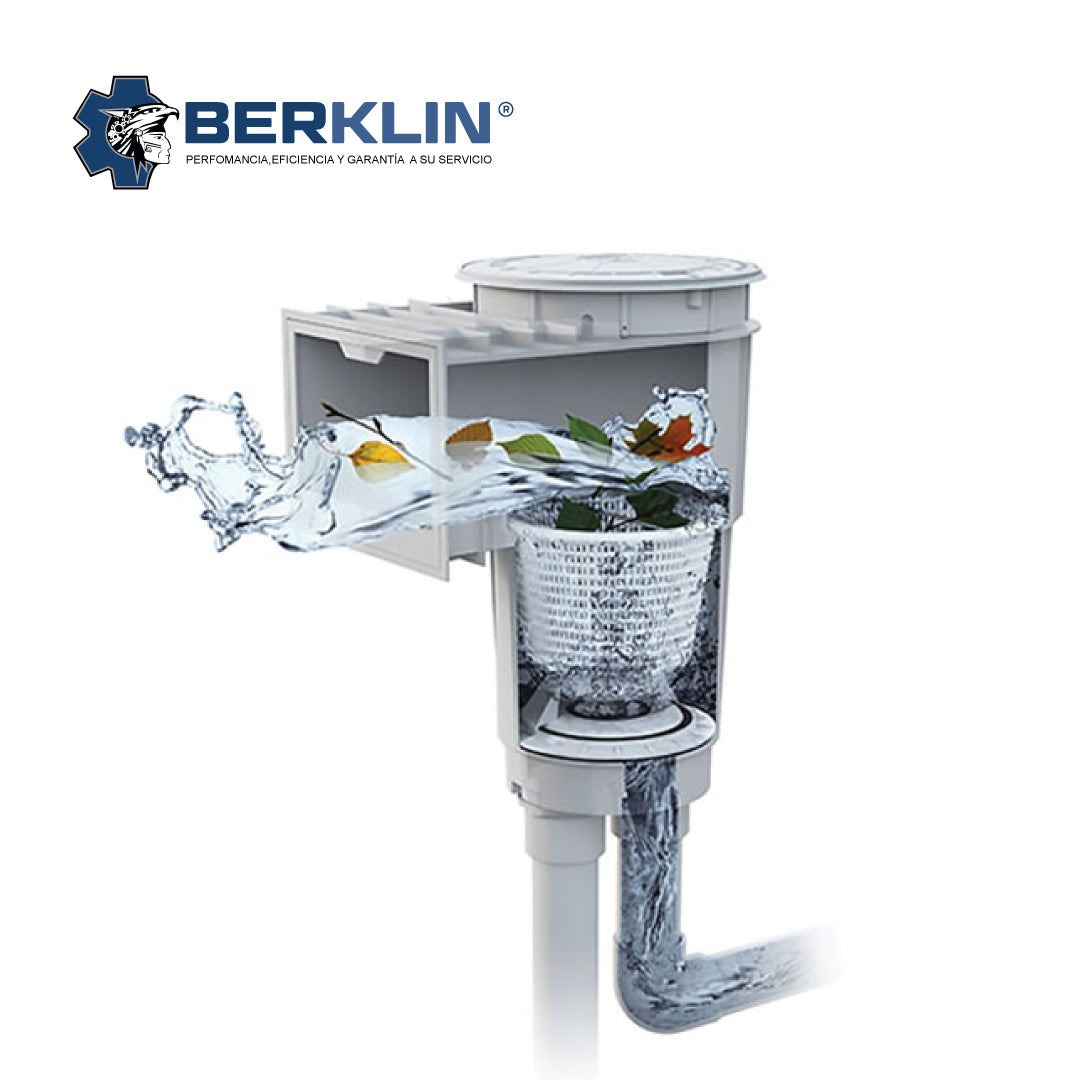 DESNATADOR DE 8" ESTÁNDAR PARA CONCRETO