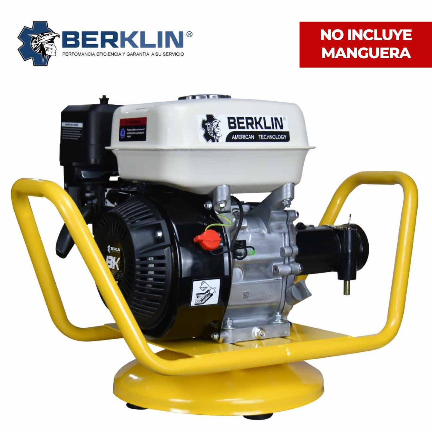 VIBRADORA DE CONCRETO CON MOTOR BERKLIN