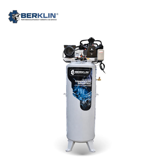 COMPRESORA INDUSTRIAL DE 80G DE 4HP DE 3 PISTONES
