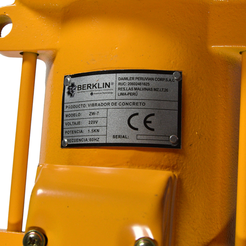 MOTOVIBRADORA 1.5KW 220V (ZW-7)