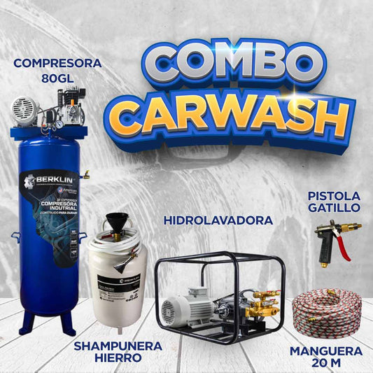 COMBO CAR WASH  TRIFASICO 3HP 30B22