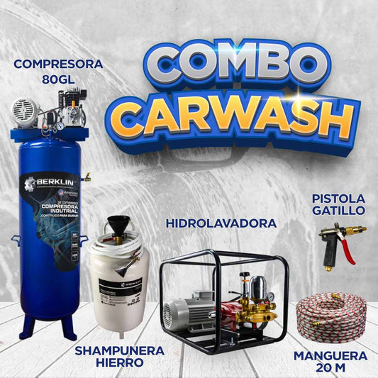 COMBO CAR WASH  TRIFASICO 3HP 30E12
