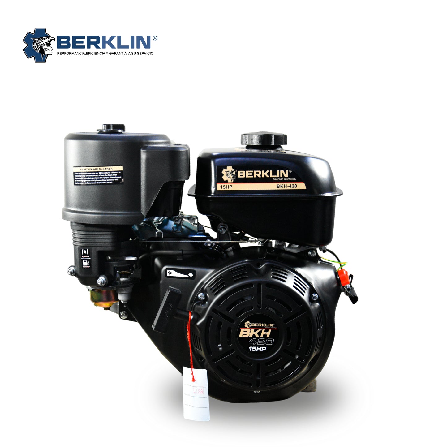 MOTOR GASOLINERO DE 15HP MODELO BKH420