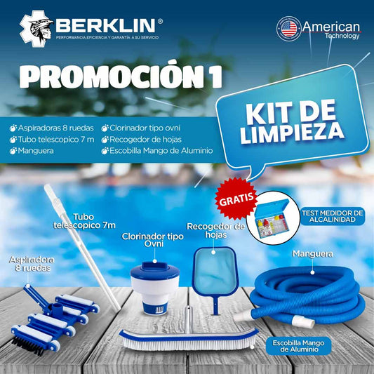 KIT DE LIMPIEZA PARA PISCINA