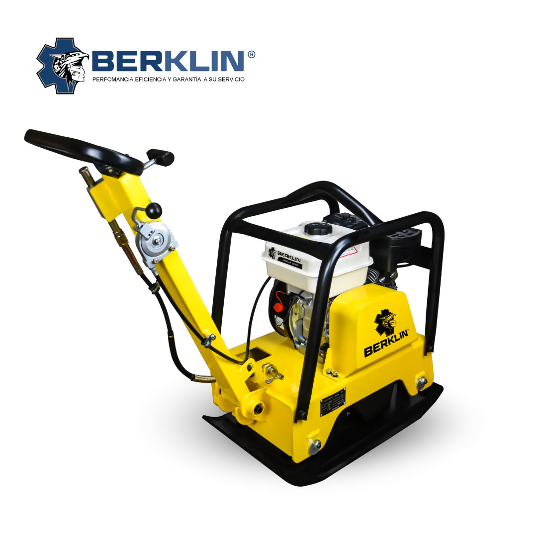 Planchas Compactadora reversibles con motor BERKLIN 6.5HP